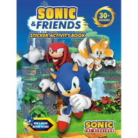 Sonic & Friends Sticker Activity Book - Paperback
