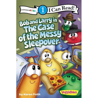 Bob and Larry in the Case of the Messy Sleepover: Level 1 - Paperback