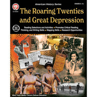 The American History Series Roaring 20s and the Great Depression Workbook, Grades 5 - 12 - Paperback
