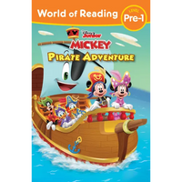 Mickey Mouse Funhouse: World of Reading: Pirate Adventure - Paperback
