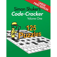 Simon Shuker's Code-Cracker, Volume One (Large Print Edition) - Paperback