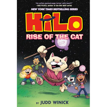 Hilo Book 10: Rise of the Cat: (A Graphic Novel) - Hardcover