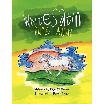 White Satin Runs Away - Paperback