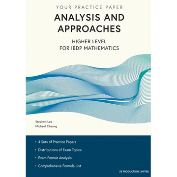 Analysis and Approaches Higher Level for IBDP Mathematics: Your Practice Paper - Paperback