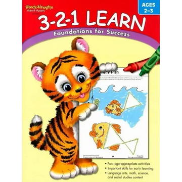 3-2-1 Learn Reproducible Ages 2-3 - Paperback