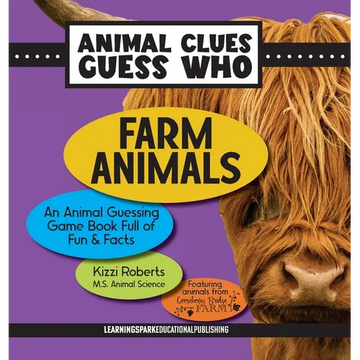 Farm Animals: An Animal Guessing Game Book Full of Fun and Facts - Hardcover