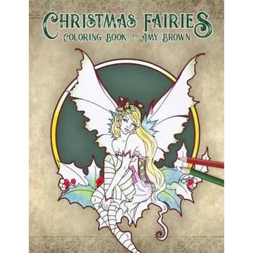 Christmas Fairies Coloring Book - Paperback