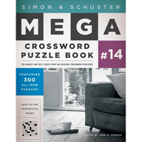 Simon & Schuster Mega Crossword Puzzle Book #14 - Paperback