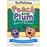 Peach and Plum: Rule at School! (a Graphic Novel) - Paperback