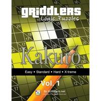 Griddlers Logic Puzzles: Kakuro - Paperback
