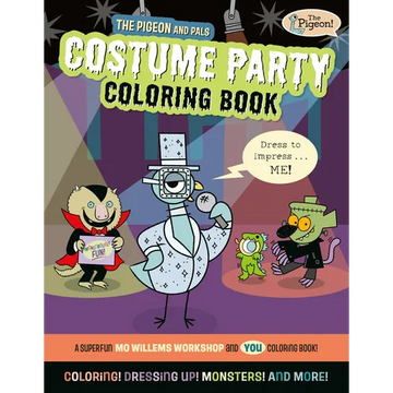 The Pigeon and Pals Costume Party Coloring Book - Paperback