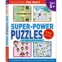Play Smart Super-Power Puzzles for Advanced Learners: Ages 5+ - Paperback