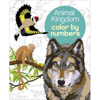 Animal Kingdom Color by Numbers - Paperback