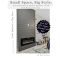 Small Space Big Style: Transforming Small Spaces with DIY Renovations: Over 100 Renovation Projects, Tutorials and Tips for your Apartment, C