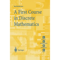 A First Course in Discrete Mathematics - Paperback