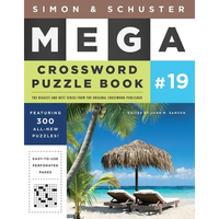 Simon & Schuster Mega Crossword Puzzle Book #19 - Paperback