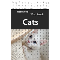 Real World Word Search: Cats - Paperback