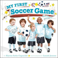 My First Soccer Game: A Book with Foldout Pages - Hardcover
