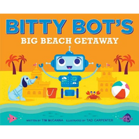 Bitty Bot's Big Beach Getaway - Hardcover
