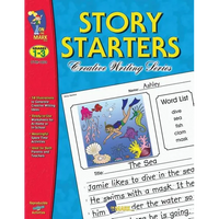 Story Starters: Grades 1-3 - Paperback