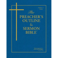 Preacher's Outline & Sermon Bible-KJV-Genesis 1: Chapters 1-11 - Paperback