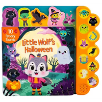 Little Wolf's Halloween - Board Book