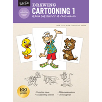 Drawing: Cartooning 1: Learn the Basics of Cartooning - Paperback
