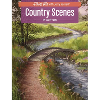 Country Scenes in Acrylic - Paperback