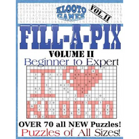 KLOOTO Games Fill-a-Pix: Vol. 2 - Paperback