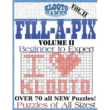 KLOOTO Games Fill-a-Pix: Vol. 2 - Paperback