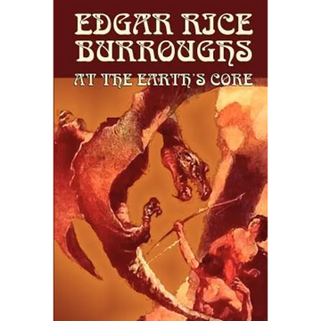 At the Earth's Core by Edgar Rice Burroughs, Science Fiction, Literary - Paperback