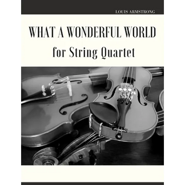 What a Wonderful World for String Quartet - Paperback