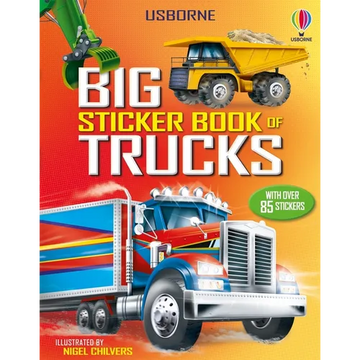 Big Sticker Book of Trucks - Paperback