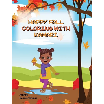 Fall Coloring With Kamari - Paperback