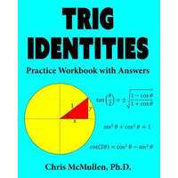 Trig Identities Practice Workbook with Answers - Paperback