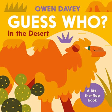 Guess Who? in the Desert - Board Book