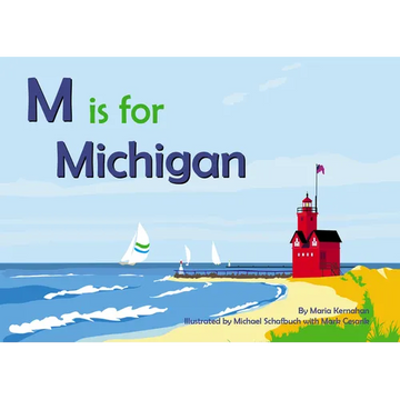 M Is for Michigan - Board Book