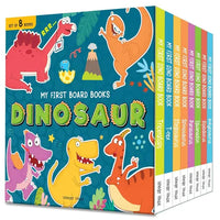My First Board Books: Dinosaurs: 8 Books Boxed Set