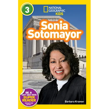 Sonia Sotomayor (National Geographic Kids Readers, Level 3) - Paperback