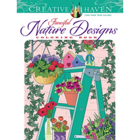 Creative Haven Fanciful Nature Designs Coloring Book - Paperback