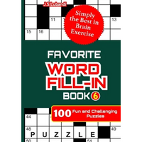 FAVORITE WORD FILL-IN Book 6 - Paperback