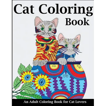 Cat Coloring Book - Paperback