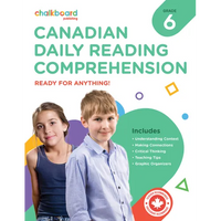 Canadian Daily Reading Comprehension Grade 6 - Paperback