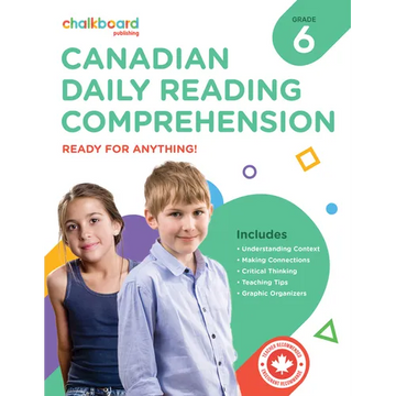 Canadian Daily Reading Comprehension Grade 6 - Paperback