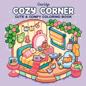 Cozy Corner: Coloring Book for Adults and Kids - Paperback