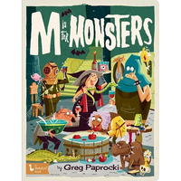 M Is for Monsters - Board Book