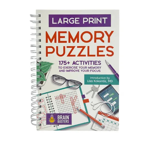 Large Print Memory Puzzles