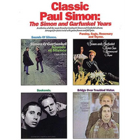 Classic Paul Simon - The Simon and Garfunkel Years Piano/Vocal/Guitar Songbook for Intermediate Musicians Complete Sheet Music Collection from Four La - Paperback