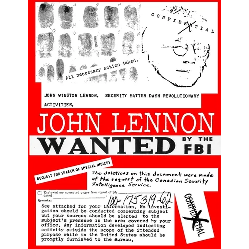 JOHN LENNON - Wanted by the FBI