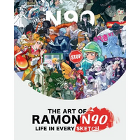 The Art of Ramonn90: Life in Every Sketch - Hardcover